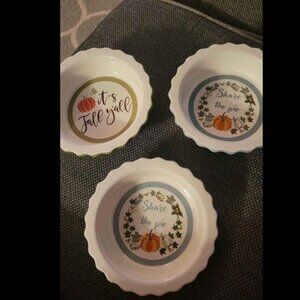 3 Small Fall Dishes. Robert Stanley Brand